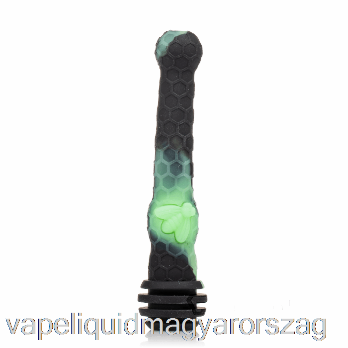 Stratus Mézes Merítő Szilikon Szalma Fekete / Uv Iszap (fekete / Uv Zöld) Vape Folyadék